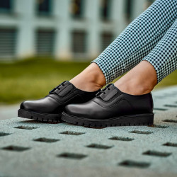 Chaussures décontractées femme 6018 noir