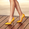 Chaussures élégantes femme 1246 jaune