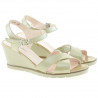 Sandales femme 5007 vernis beige