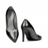 Chaussures élégantes femme 1276 argent nacré