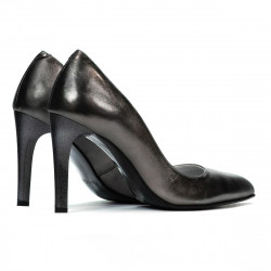 Chaussures élégantes femme 1276 argent nacré