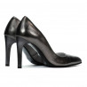 Chaussures élégantes femme 1276 argent nacré