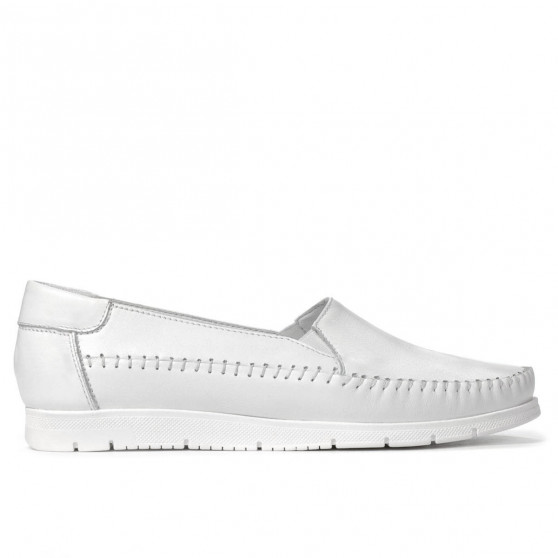 Mocassins femme 6023 blanc Mocassins femme 6023 blanc
