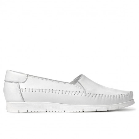 Mocassins femme 6023 blanc