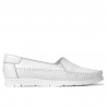 Mocassins femme 6023 blanc
