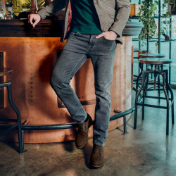 Chaussures casual hommes 881 bufo café lifestyle