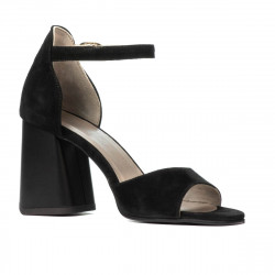 Sandales femme 1280 noir antelope