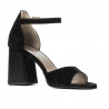 Sandales femme 1280 noir antelope
