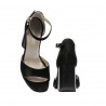 Sandales femme 1280 noir antelope