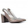 Sandales femme 1281 cappuccino nacré