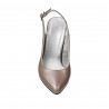 Sandales femme 1281 cappuccino nacré