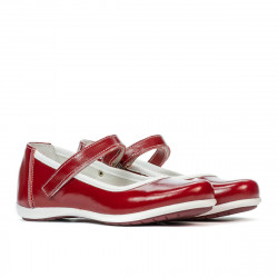 Chaussures enfants 151-1 vernis bordeaux