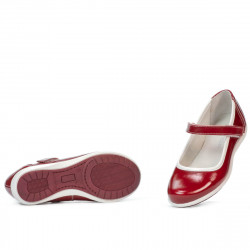 Chaussures enfants 151-1 vernis bordeaux