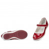 Chaussures enfants 151-1 vernis bordeaux