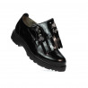 Chaussures casual femme 6025 vernis noir