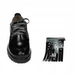 Chaussures casual femme 6025 vernis noir