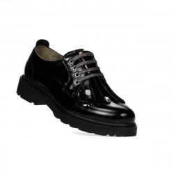 Chaussures casual femme 6025 vernis noir