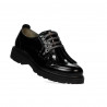 Chaussures casual femme 6025 vernis noir