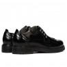 Chaussures casual femme 6025 vernis noir