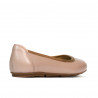 Ballerines femme 6027 poudre nacré