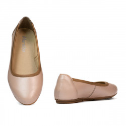 Ballerines femme 6027 poudre nacré