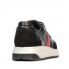 Chaussures de sport femme 6030 noir+rouge