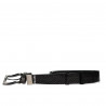 Ceinture femme 18m noir+python noir