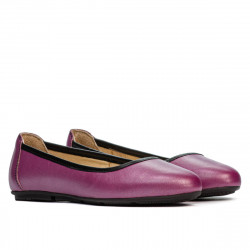 Ballerines femme 6027 fuchsia nacré