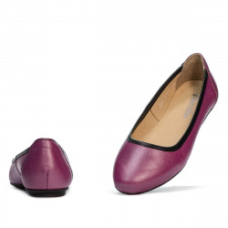 Ballerines femme 6027 fuchsia nacré