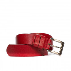 Ceinture hommes/femmes 01b rouge