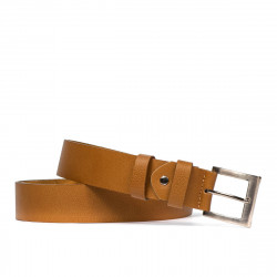 Ceinture unisexe 01b marron camel