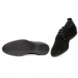 Chaussures casual homme 816 velours noir