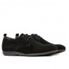 Chaussures casual homme 816 velours noir