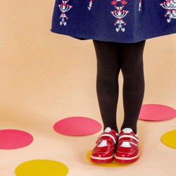 Chaussures enfants petits 64c rouge+blanc lifestyle