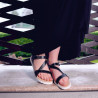 Sandales femme 5039 noir lifestyle