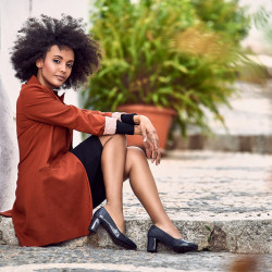 Chaussures élégantes femme 1268 vernis indigo