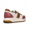 Baskets femme 6030 rose+blanc