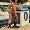 Chaussures de sport femme 6030 noir+rouge