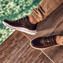 Chaussures décontractées/sport homme 917 café lifestyle