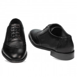 Chaussures élégantes pour hommes 922 noir combiné