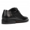 Chaussures élégantes pour hommes 922 noir combiné