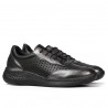 Baskets femme 6024 argenté+noir