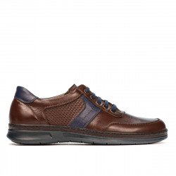 Chaussures casual/sport homme 919 marron combiné