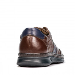 Chaussures casual/sport homme 919 marron combiné
