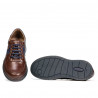 Chaussures casual/sport homme 919 marron combiné