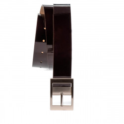 Ceinture femme 02m vernis bordeaux