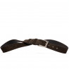Ceinture hommes 05bc marron velours