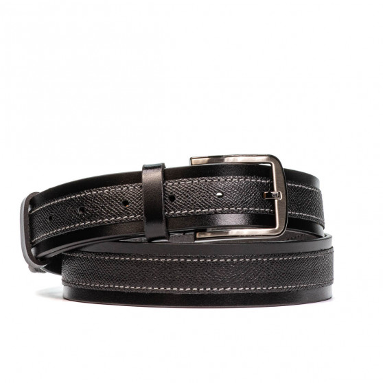 Ceinture hommes 16b noir combiné Ceinture hommes 16b noir combiné