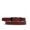 Ceinture femme 03m bordeaux