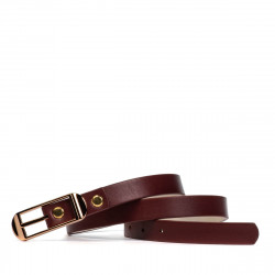 Ceinture femme 03m bordeaux